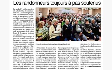 Retour sur l'assemblée générale
