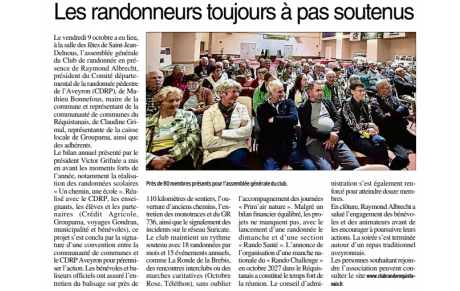 Retour sur l'assemblée générale